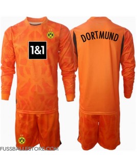 Günstige Borussia Dortmund Torwart 3rd trikot Kinder 2024-25 Langarm (+ Kurze Hosen)
